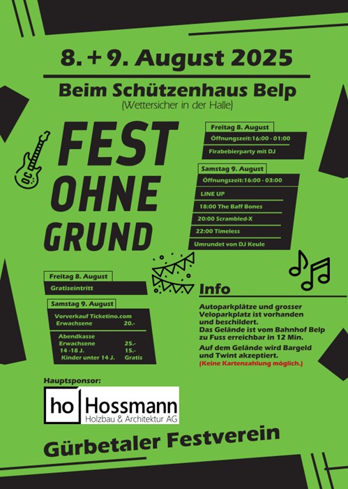 FEST OHNE GRUND