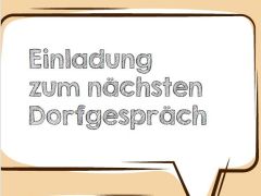 Ergebnisse aus dem Dorfgespräch vom 21. Oktober 2025
