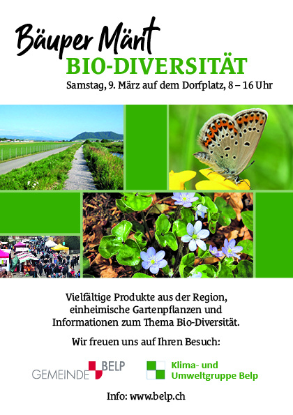 Belper Markt - Bio-Diversität