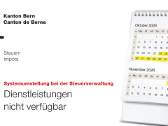 Steuerverwaltung geschlossen