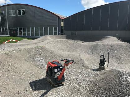 Foto von der Baustelle