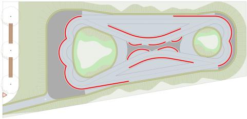Übersichtsplan Pumptrack